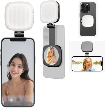Clip-On Magnetic Selfie Light for Phone & PC